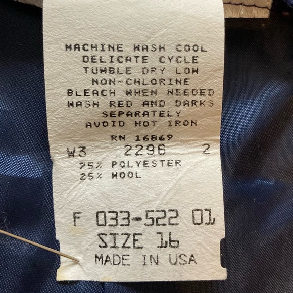 Vintage Lucia Deadstock Pleated Trousers | Fully Lined and Machine Washable - Picture 5 of 10